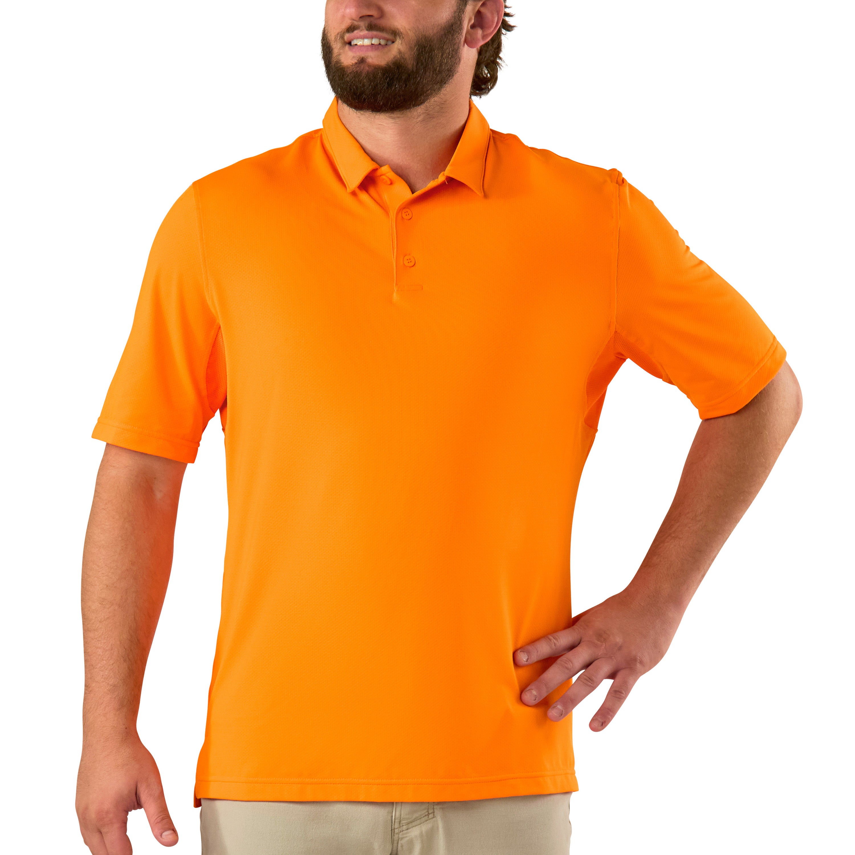 Short Sleeve Performance Sun Polo