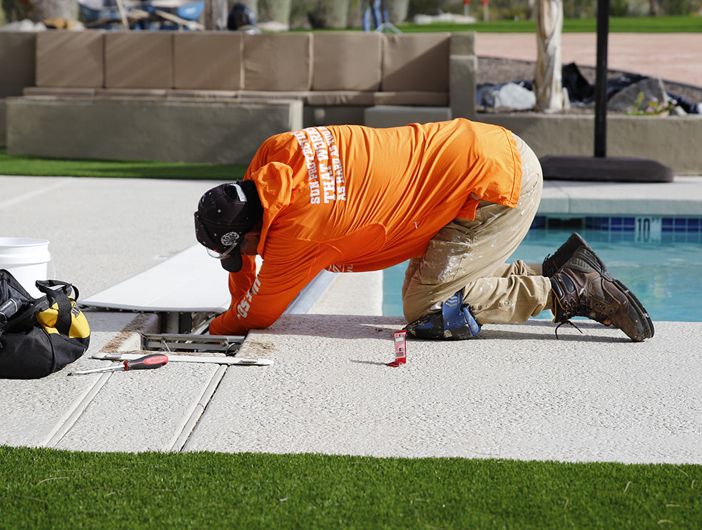 Crew wearing Farwell UPF 50+ sun protective workwear
